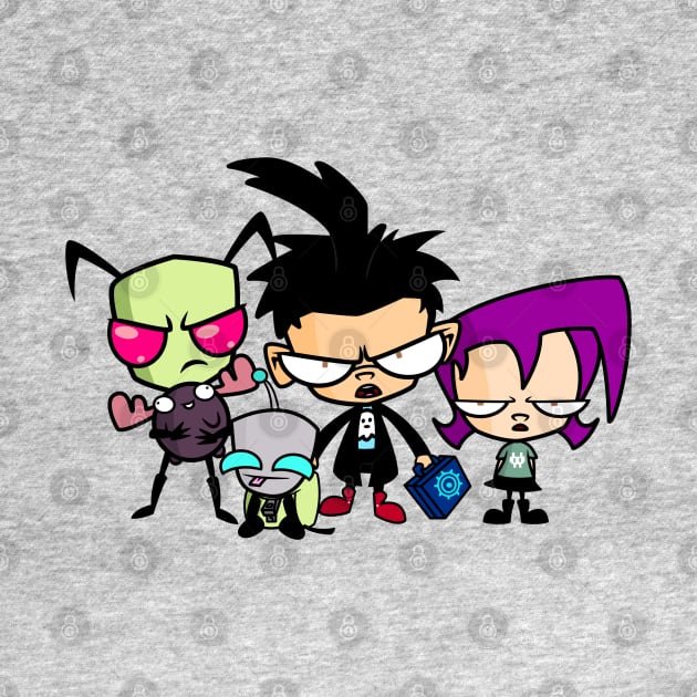 Zim and the Gang by coleenfielding@yahoo.com